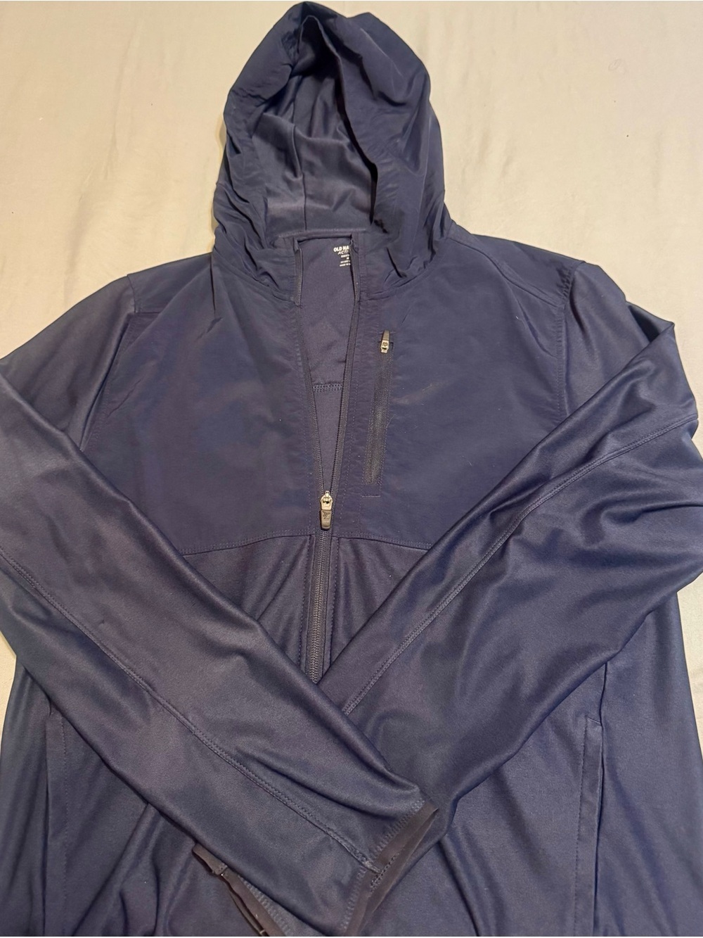 Men's Old Navy Active Knittech Go-Dry Cool Hooded Jacket